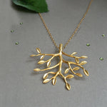 Halsband livets träd 14k gold filled familjeträd