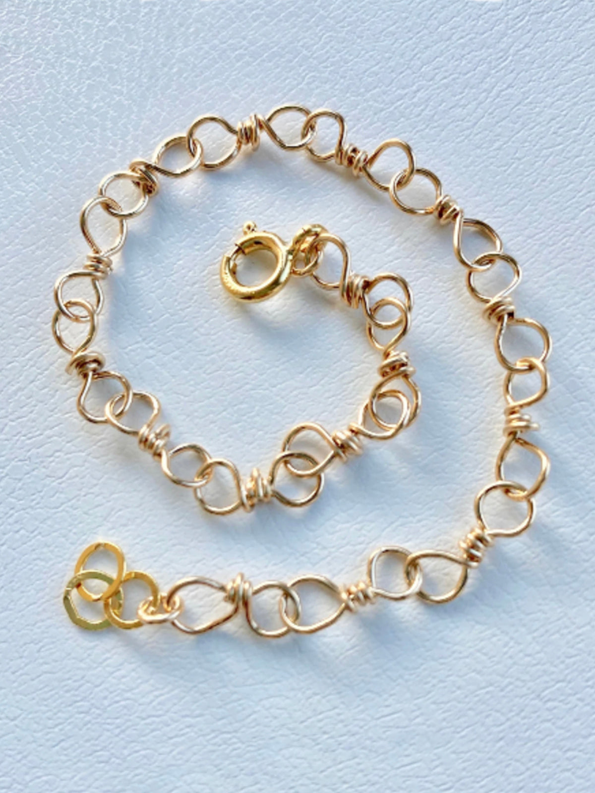 Minimalistiskt unisex armband i 14k gold filled