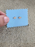 Minifisk örhängen sterling silver 925
