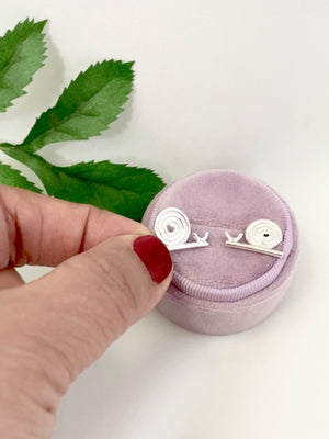 Snigel örhängen i stiftform Sterling silver 925