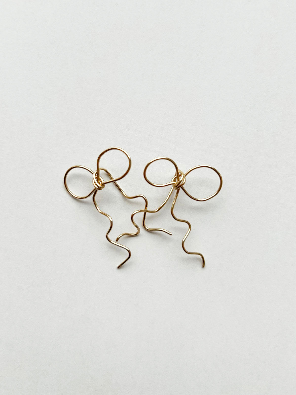 Rosett örhängen i 14k gold filled