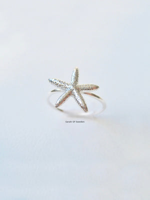 Sjöstjärna ring Sterling silver