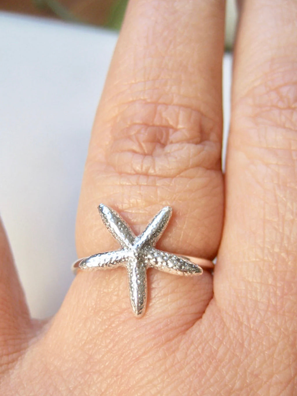 Sjöstjärna ring Sterling silver