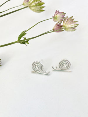 Snigel örhängen i stiftform Sterling silver 925