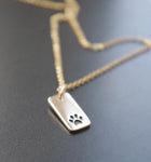 katt tass halsband i brons