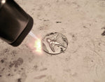 Svala stor rund ring Sterling silver 925