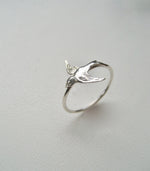 Ring med fågel Sterling silver 
