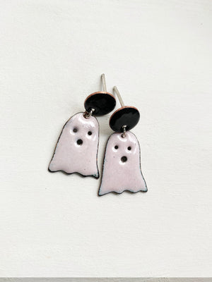 Emalj örhängen spöken Halloween örhängen emaljerade smycken