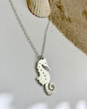 Halsband sjöhäst Sterling silver 925
