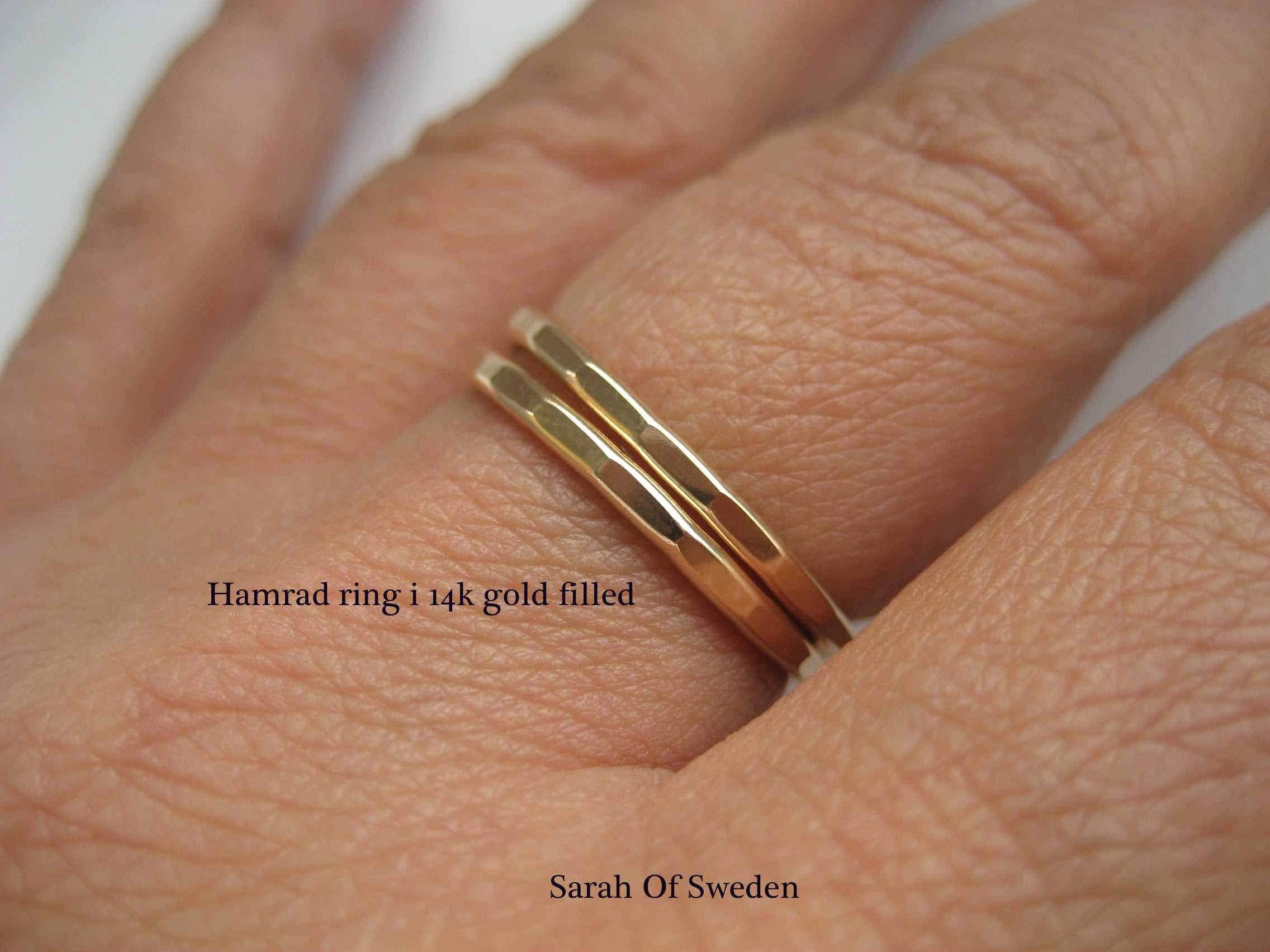 Sterling silver hamrad ring, unisex ring, förlovningsring till henne och honom