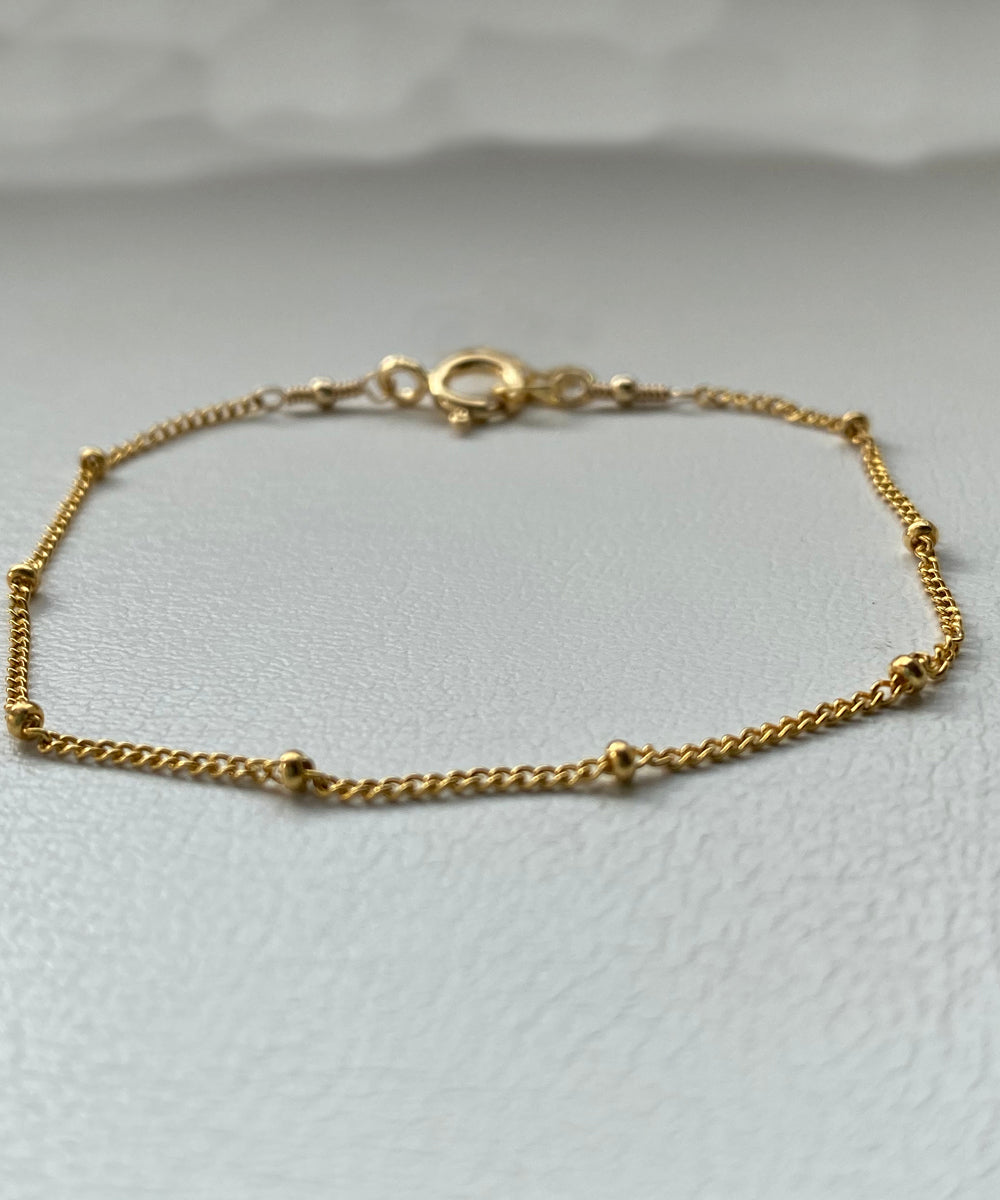 Kedja fotlänk/armband 14k gold filled