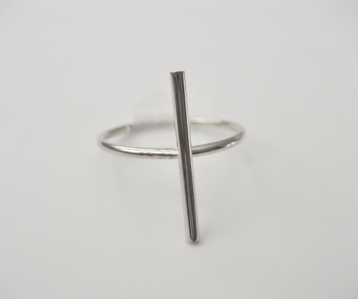 Bar ring i 14k gold filled eller Sterlingsilver