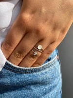 Queen Bi ring äkta silver